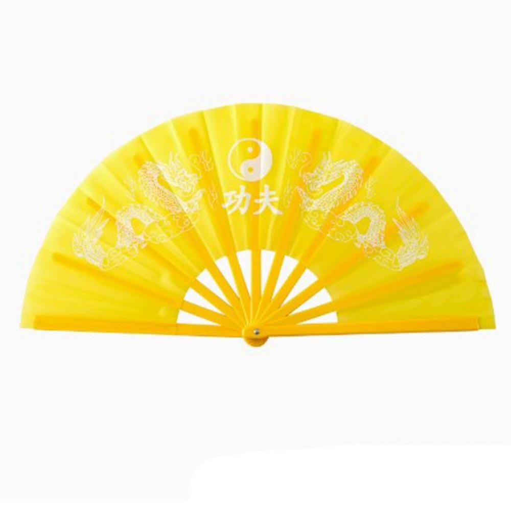 Plastic Bone Dance Performance Fan 34cm Hand Folding Stage Fan  Wedding Party Decor