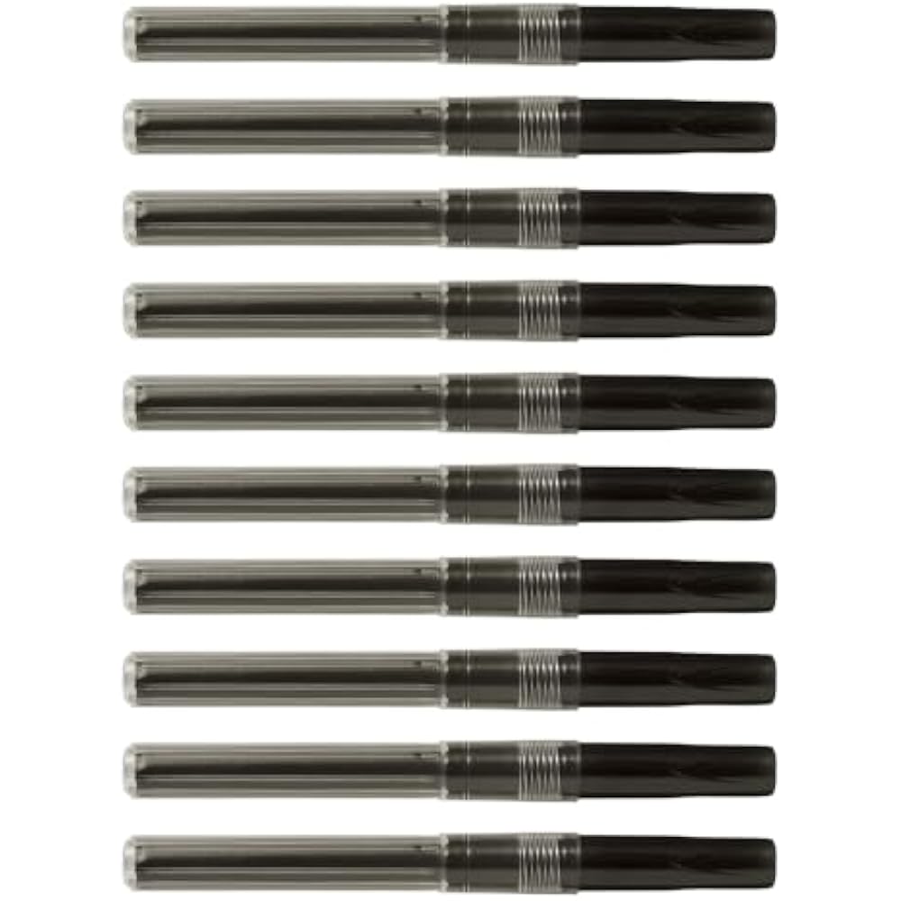 Pen Marker Special Ink Cartridges Handy S XNR3-A, Set of 10, Black