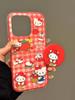 Magnetic Shake Kitty Holder Hello Kitty Case For Samsung Galaxy S26 Ultra S25 S24 S23 S22 Ultra Plus FE Flip 7 6 5G Phone Cover