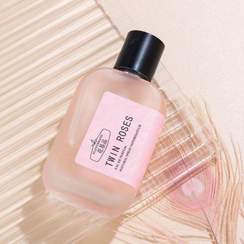 Flower-based Osmanthus Longjing Perfume, Cedar Grapefruit Ladies Student Natural Lasting Eau de Perfume 50ml