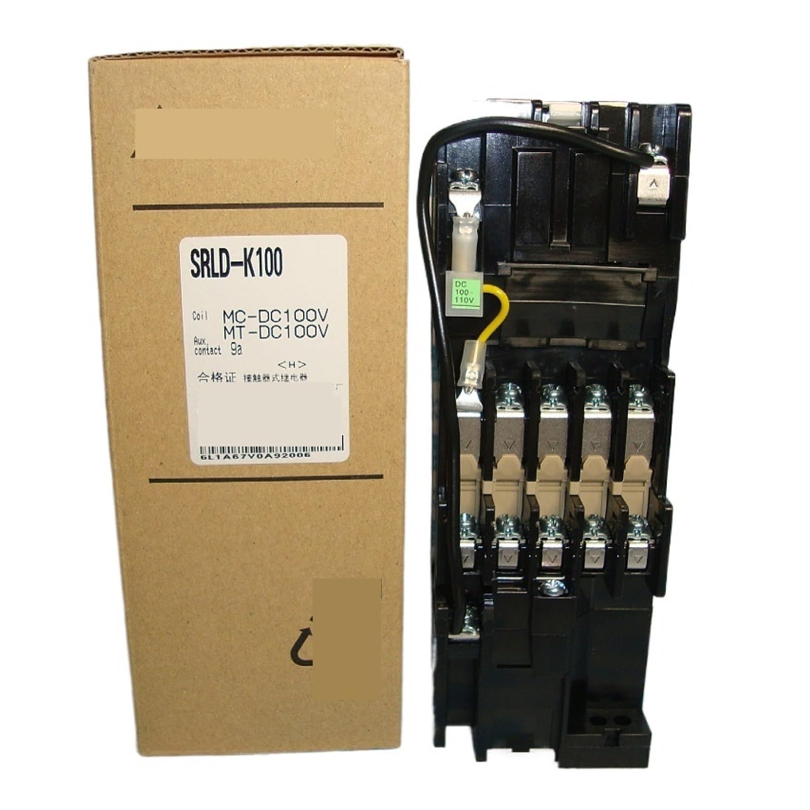 

Mechanical Latching Relay 9A DC110V Contactor SRLD-K100