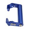 Phone Navigation Bracket Gps Extend Bracket 22Mm Blue For Motorbike Motocycle