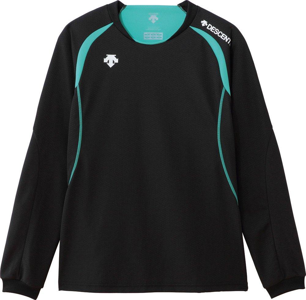 

Волейбольная футболка с длинным рукавом Game Club Sweat Quick Black [DESCENTE] Рубашка, Активный отдых, Впитывающий, Сушащий, Тренировочный, Женская, XO-A чёрный