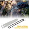 5 Pezzi Mini Motosega da 6 Pollici, Catena Con 2 Pezzi Catena di Ricambio Barra di Ricambio per Motosega Mini Portatile Elettrica Senza Fili Mini