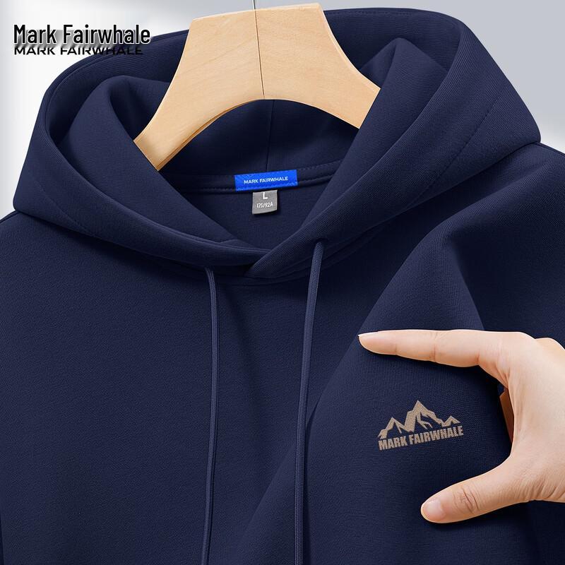 Mark Fairwhale Men's American Retro Hooded Sweatshirt