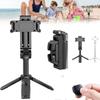 Adjustable Mini Phone Holder 3-in-1 Remote Selfie Stick Tripod Multifunctional Phone Tripod