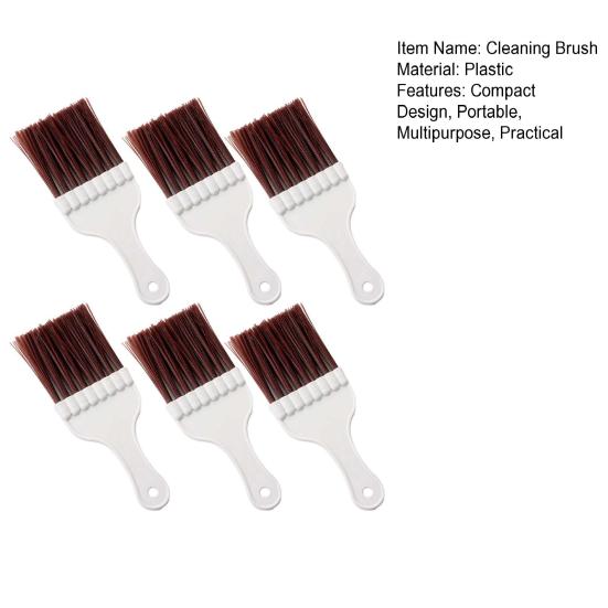 3/6Pcs Air Conditioner Condenser Cleaning Brush with Ergonomic Handle Portable Multipurpose Refrigerator Coil Cleaner Brush