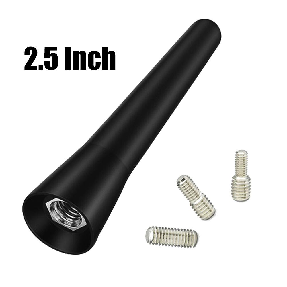 Car Antenna With Screws 2.5 Inch Short Car FM AM Aerial 6.5cm Length Car Antenna Mini Short Vehicle Accessories