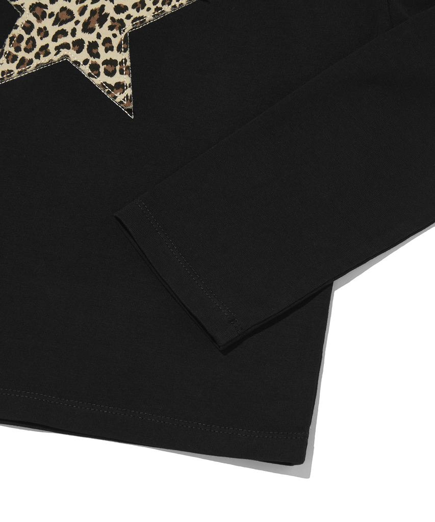 Seuweideu Leopard Star Long Sleeve [Black]