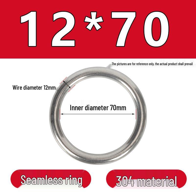 Stainless Steel Seamless O-Ring: Corrosion-Resistant Accessory for Handbags and Pet Gear