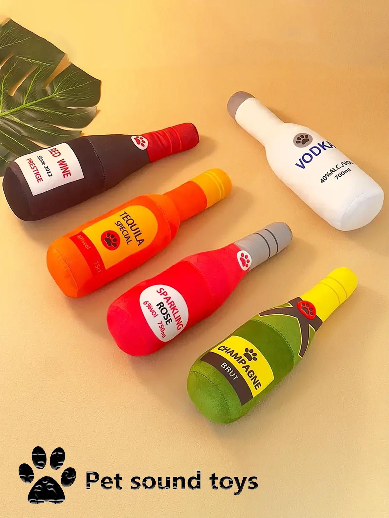 

1 прочная бутылка дизайн питомец точилка и жевательная игрушка чёрный