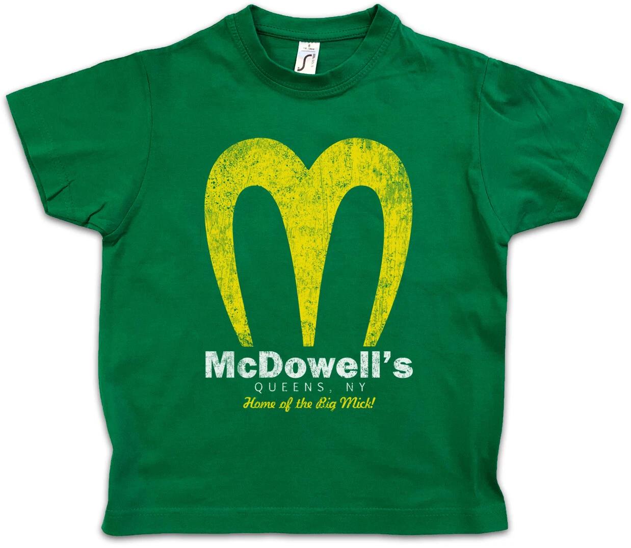 

MC DOWELL S Kids Boys T-Shirt Sign Logo Company Coming Zamunda To America- 120