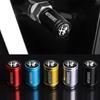 4PCS Car Wheel Tire Valve Caps Tyre Rim Stem Dustproof Covers For 159 Giulietta Giulia 147 Mito 156 Stelvio Volante