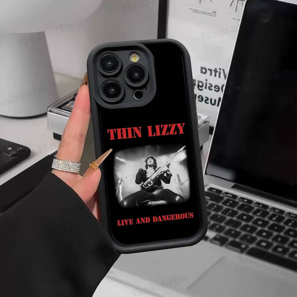 Rock Band T-Thin LizzyS Phone Case For IPhone 17 16 E 15 14 13 12 11 Pro Max Plus Back Cover