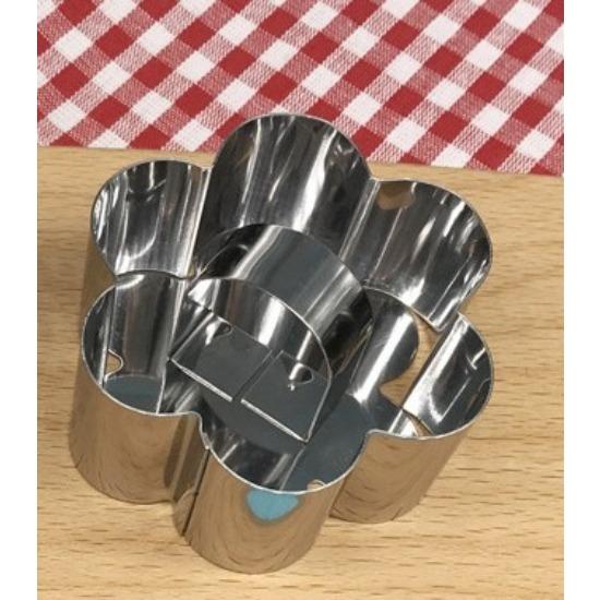 Heart Shape Cake Mold Chiffon Cake Cheese Mousse Anodized Aluminum Removable Bottom Tart Tray Mould Baking Tools