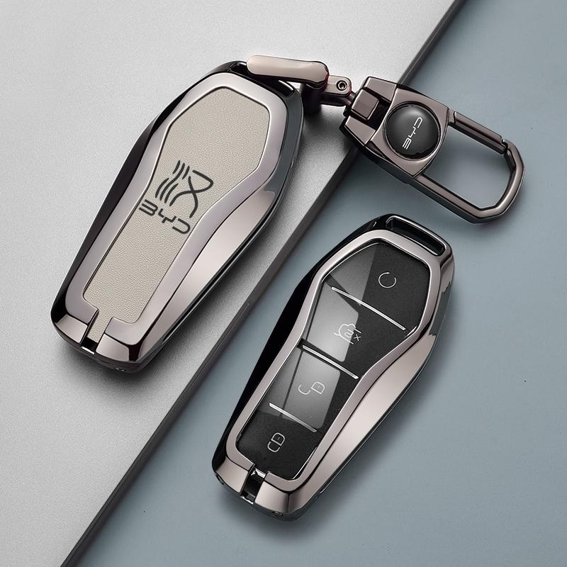 Applicable To BYD Han Key Set Han Ev Champion Version Dmi Special NFC Card Car Metal Shell Bag Buckle High-end