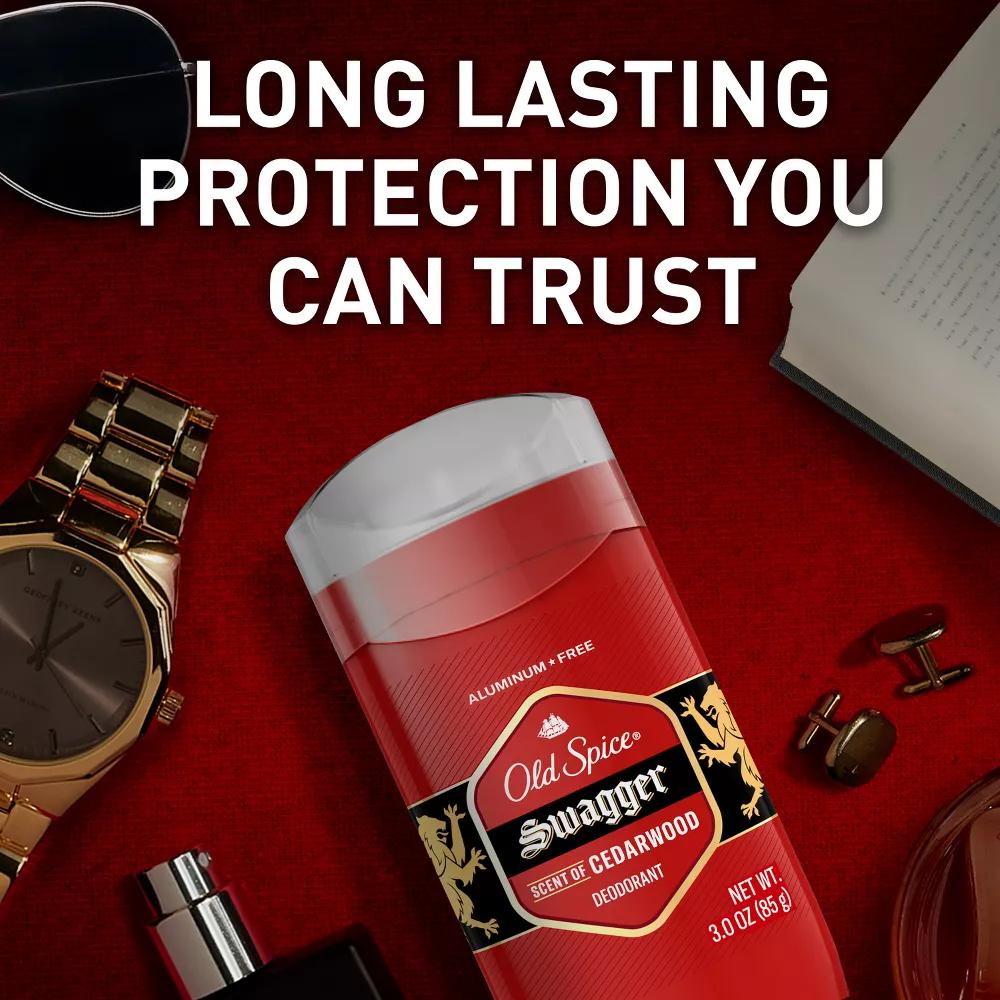 Deodorant pro muže ve formě tuhého antiperspirantu bez hliníku Swagger Old Spice 85g