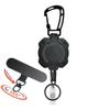 1 Set Smartphone Safety Lanyard Strap Retractable Phone Holder With Carabiner Anti-Drop Harness For Hiking Cycling Climbing
