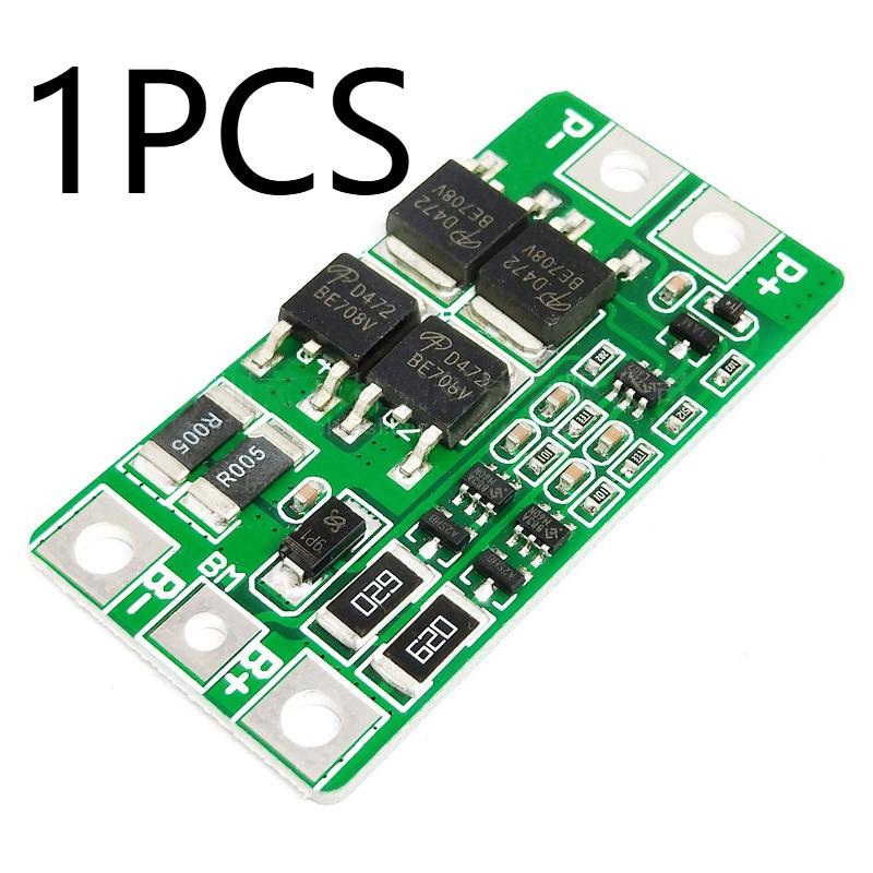 2S 10A 8.4V 7.4V 18650 Lithium Battery Protection/Lithium Iron Phosphate Board BMS PCM PCB Li-ion Lipo 2 Cell Pack Module