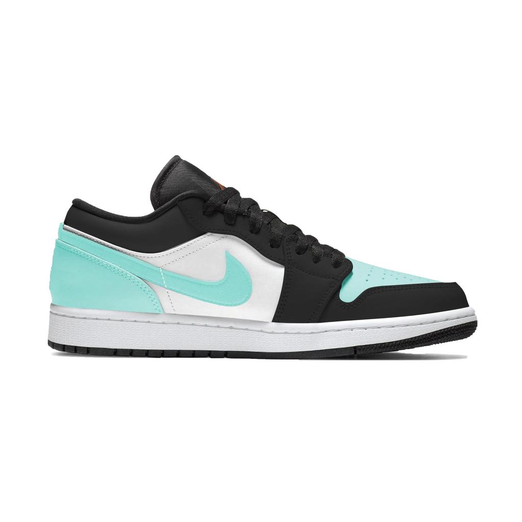 Jordan Air Jordan 1 Mint Dark Tone Low Top Vintage Basketball Shoes Men's Green 553558-081(Team855-)