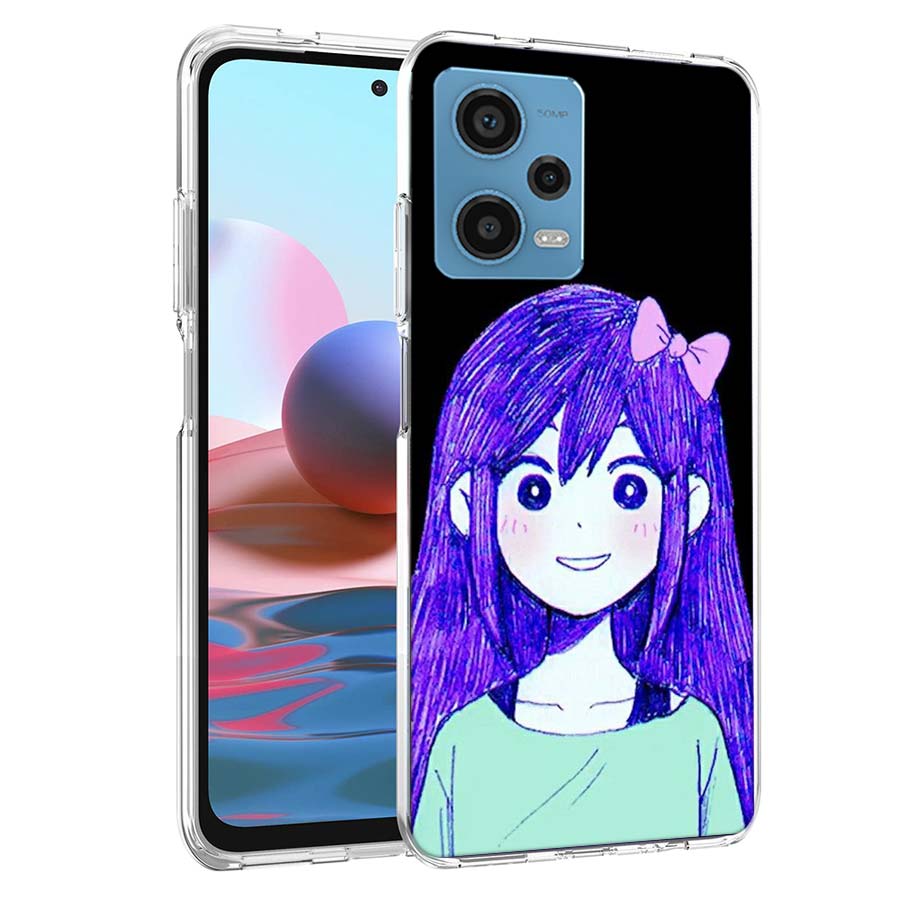 Game O-Omori C-Cartoon Phone Case For Redmi Note 13 12 14 15 Pro Plus 13R 11 11T 11E 11S 10 Pro 10S 9 9S Cover Cell Clear TPU Ca