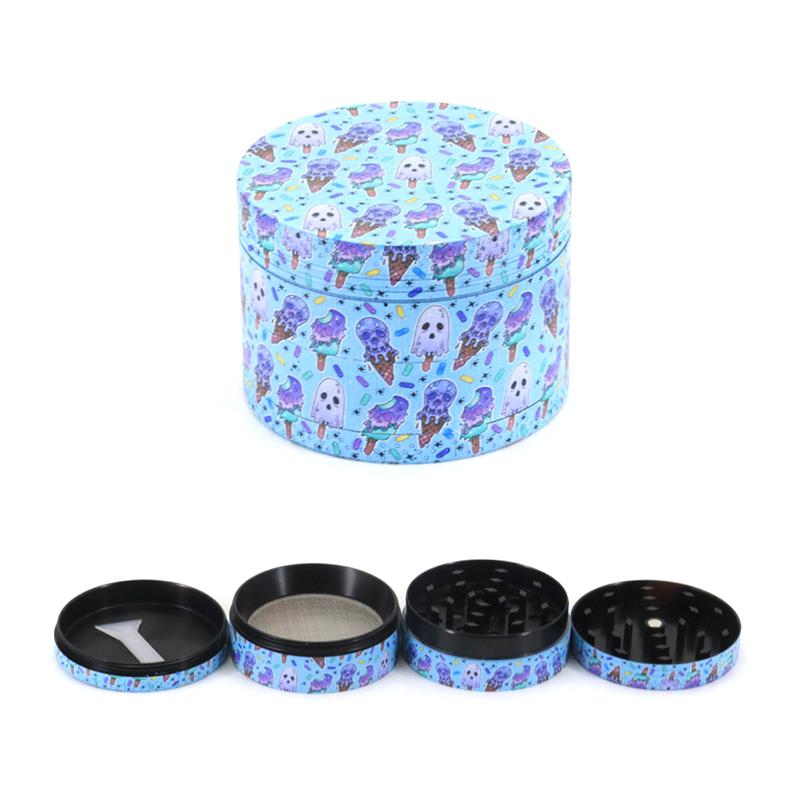 50Mm Metal Gorilla Herb Grinder 4-Layers Manual Spice Pepper Mill Mortar Raw Grass Grinder Cigarette Smoking Accessories