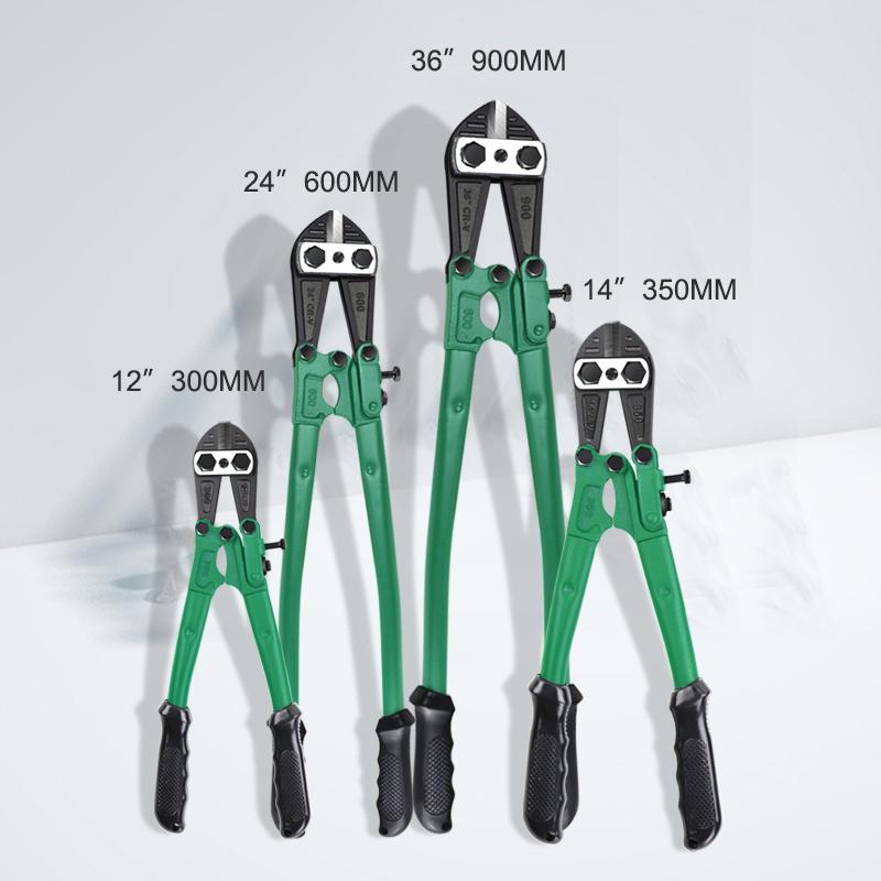LAOA 12 Inch 14 Inch Bolt Cutter Heavy Duty Rebar Cutting Pliers Cr-V Steel Thicken Wire Cutter for Lock Chain Cutting