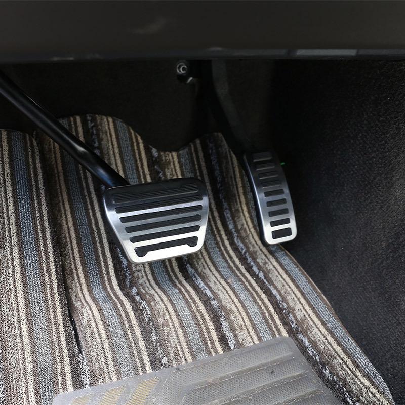 For Land Rover Discovery 5 2014- Defender 110  Stainless Steel Car Gas Fuel Brake Pedal For Range Rover Vogue 2013-