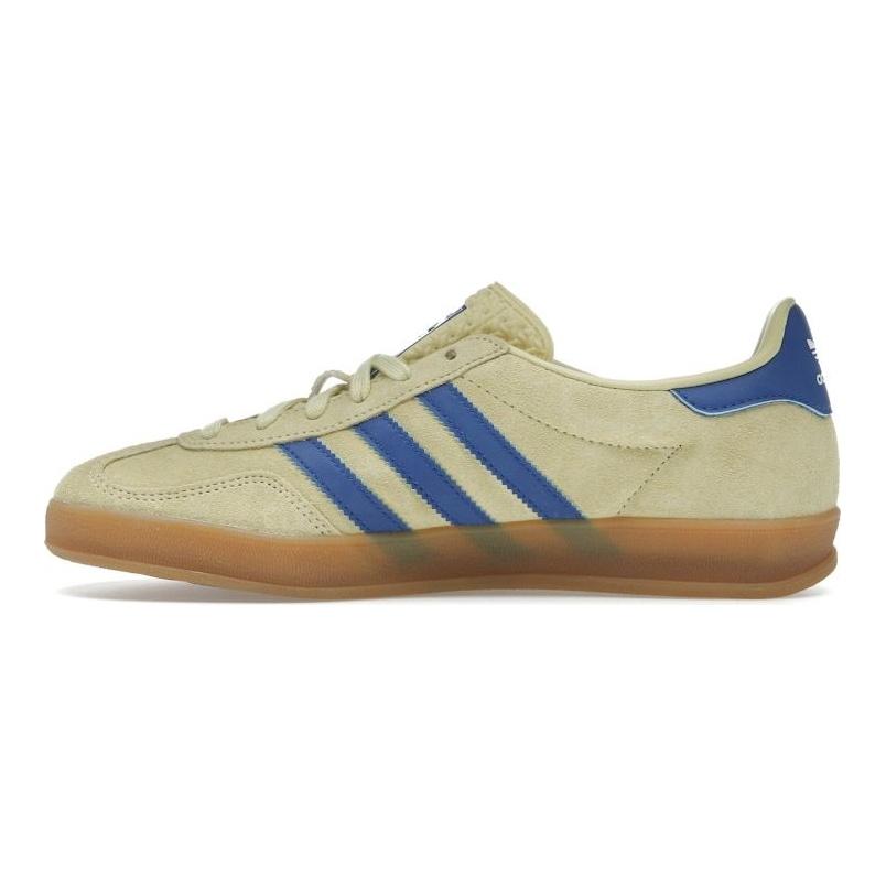 adidas Gazelle Indoor Powder Yellow Royal Blue Unisex Sneakers Cloud-White JH5406