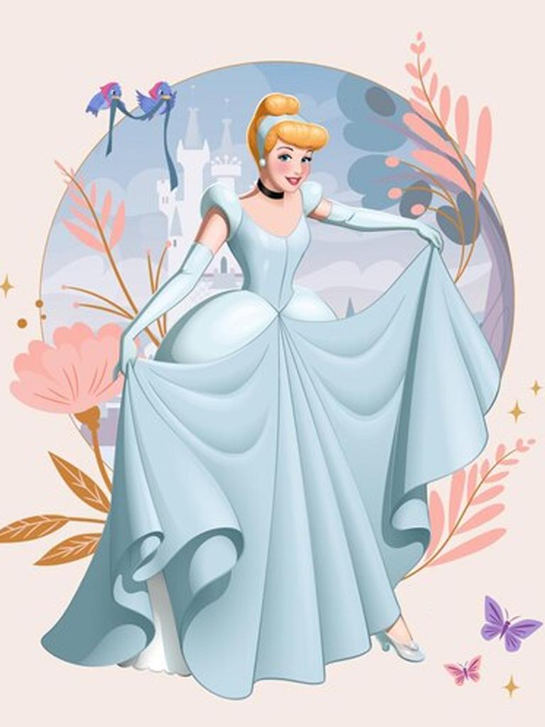 DIY Diamond Painting Elegant Princess Cross Stitch Kit Mosaic Art Diamond Painting Full Circle Diamond Home Decoration