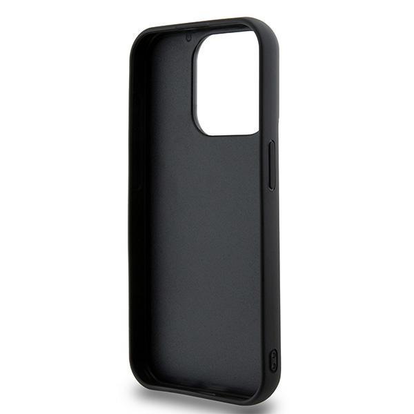 Dkny Dkhcp15L3Drpwk Iphone 15 Pro6.1 Czarny/Black Hardcase 3D Rubber Repeat Pattern