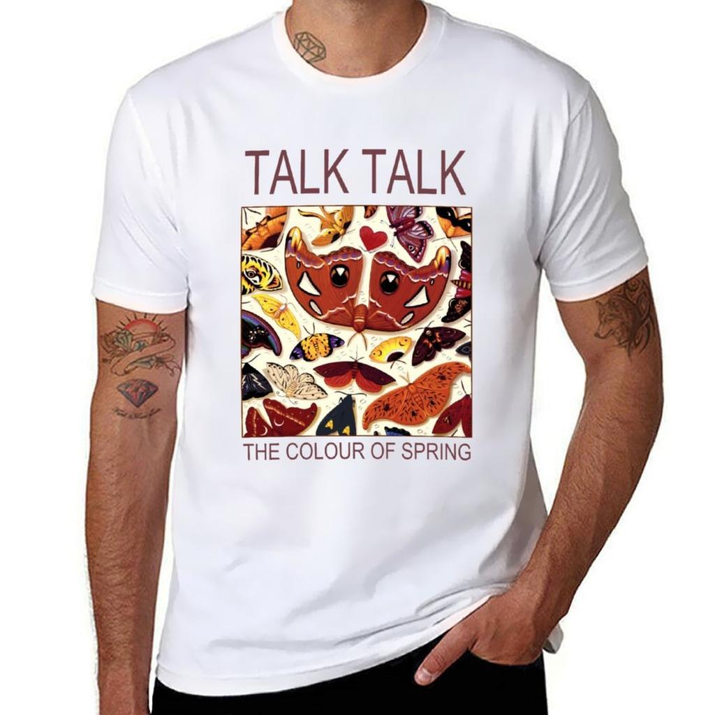 Talk Talk Tričko Barva Jara Velká Velikost Prodyšné Tričko