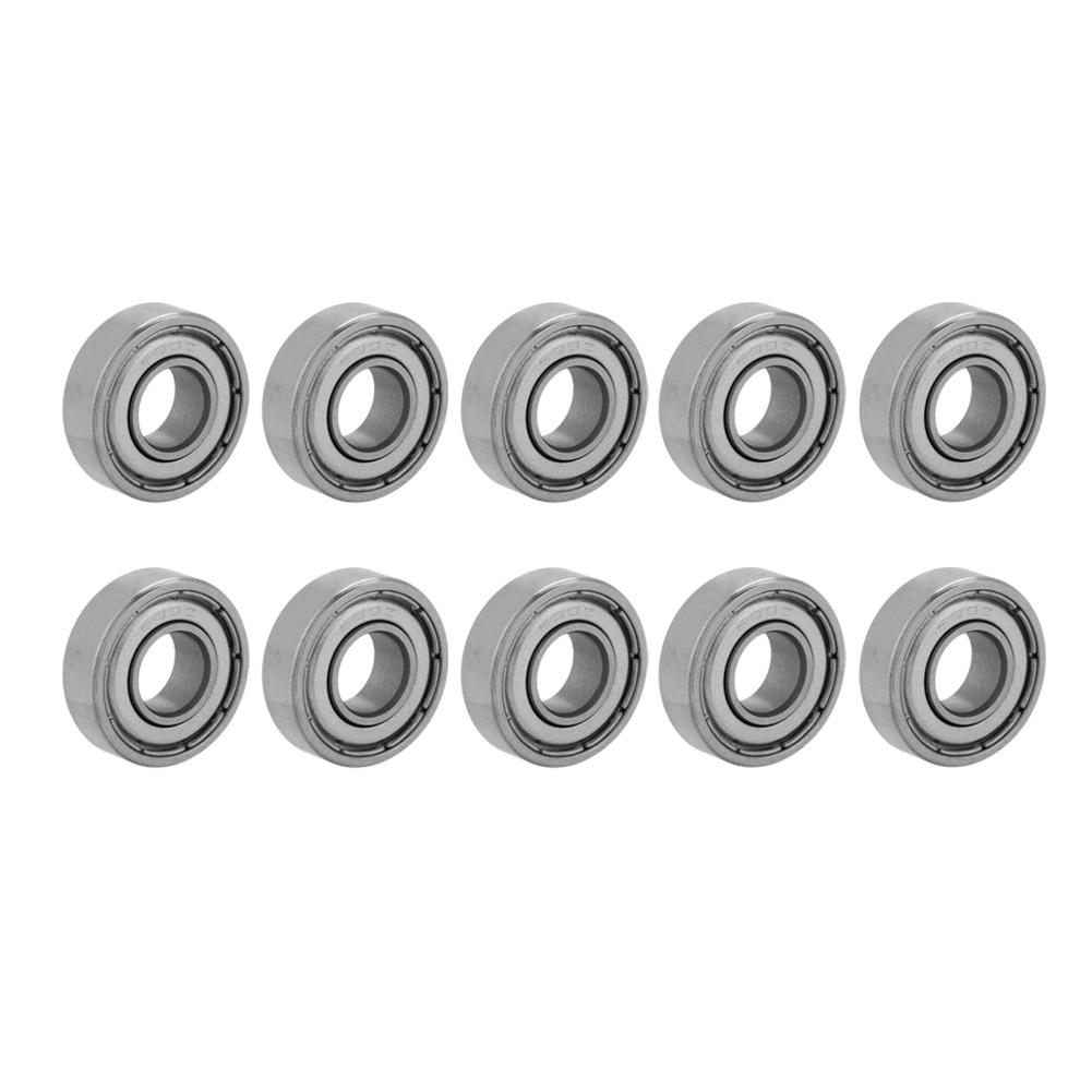 10pcs 698ZZ Double Shielded Miniature Steel Ball Bearings 8x19x6 Mm