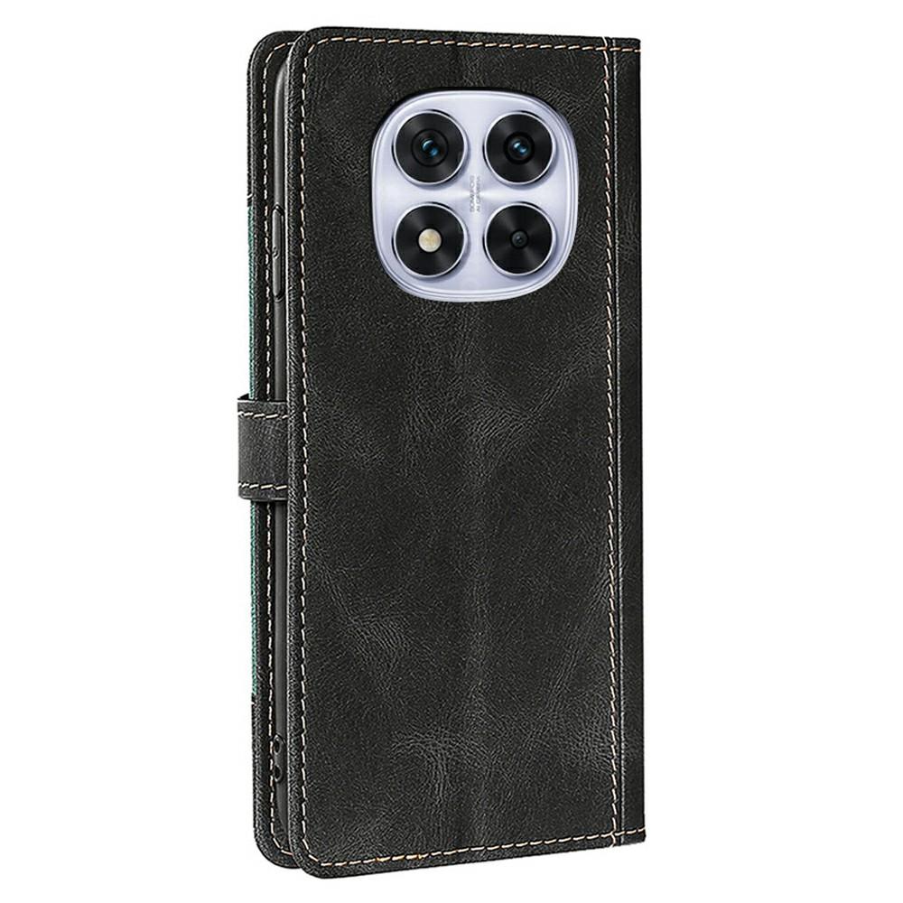 Leather Case For Xiaomi Redmi Note 14 Pro 5G/Note 14 Pro+ 5G/Poco X7 5G Wallet Phone Cover with Straw Hat Magnetic Clasp