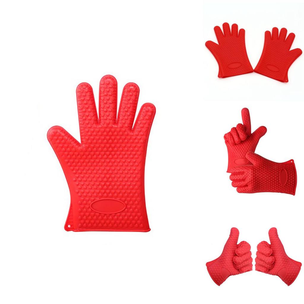 Silicone Glove For Kitchens With Effective Heat Protection**