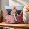 Comfortable Soft Pillow Os Case For K-Kenia Sofa Living Singer Room Pink Aura Home Office Decor And Protective Covers