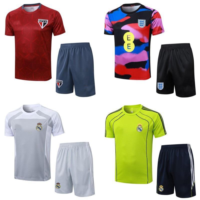 Mens Soccer Training Jersey Sports Activewear Men Football Team Fan Top