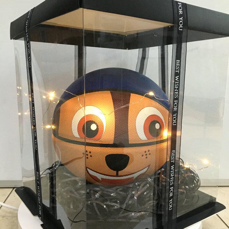 Norman Size 5 Kids Indoor/Outdoor PU Basketball Holiday Gift Set