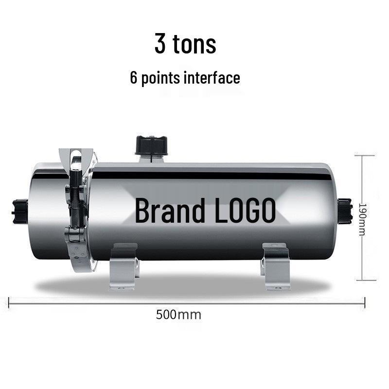High-Flow Yellow Mud Water Filter Stainless Steel Ultrafiltration Kitchen Purifier for Whole House Central Water System