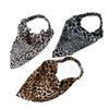 Triangular Elastic Headband, Beach Sunscreen Headscarf, Fashionable Versatile Leopard Print Triangular Headgear