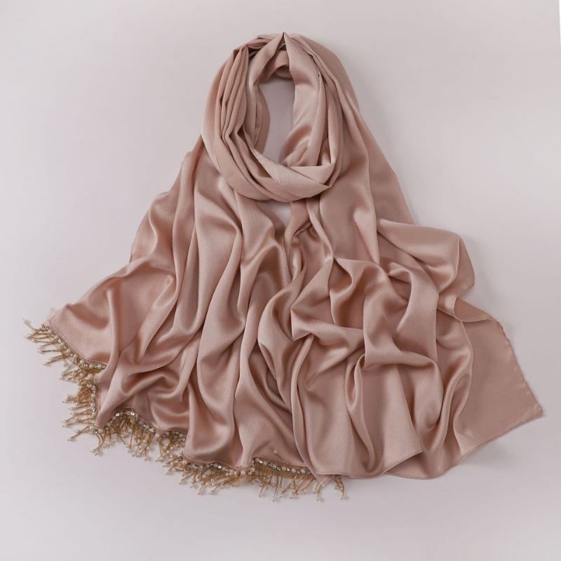 Handmade Ethnic Crystal Beaded Long Scarf For African Women