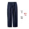 Men's Casual Loose-Fit Nine-Point Cotton and Linen Pants - Chinese Style Summer Wear