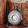 TecoKart® Roman Pocket Watch for Men – Vintage Retro Pocket Clock with Chain, Antique Watch for Men