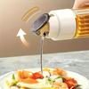 1PC 500ML Automatic Opening and Closing Oil Glass Bottle Leak-proof Olive Oil Storage Vinegar Dispenser for Cooking Baking Salad