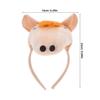 NUOLUX Horse Headband, Animal Cosplay Prop, Year of the Horse Cosplay Headpiece, New Year's Costume Accessory, Cotton Blend, for Adults and Kids,