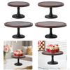 Cake Display Stand Plate Gifts Decorating Space Saving Buffet Riser Dessert Table Set
