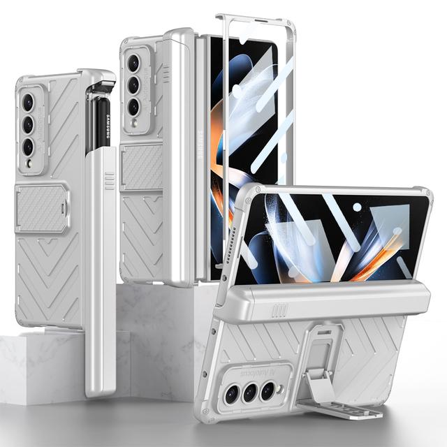 Drop Protection Screen Glass Film Coque Case For Samsung Galaxy Z Fold 4 5g Fold4 Fold3 Fold 3 Zfold4 Full Body Covers