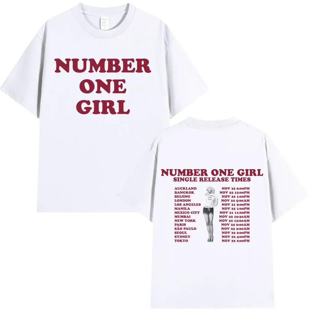 Ros Number One Girl T Shirt Unisex Unisex Clothing Harajuku Tshirt Y2k Unisex High Quality Cotton Short Sleeve Tee Shirt Fans Gift