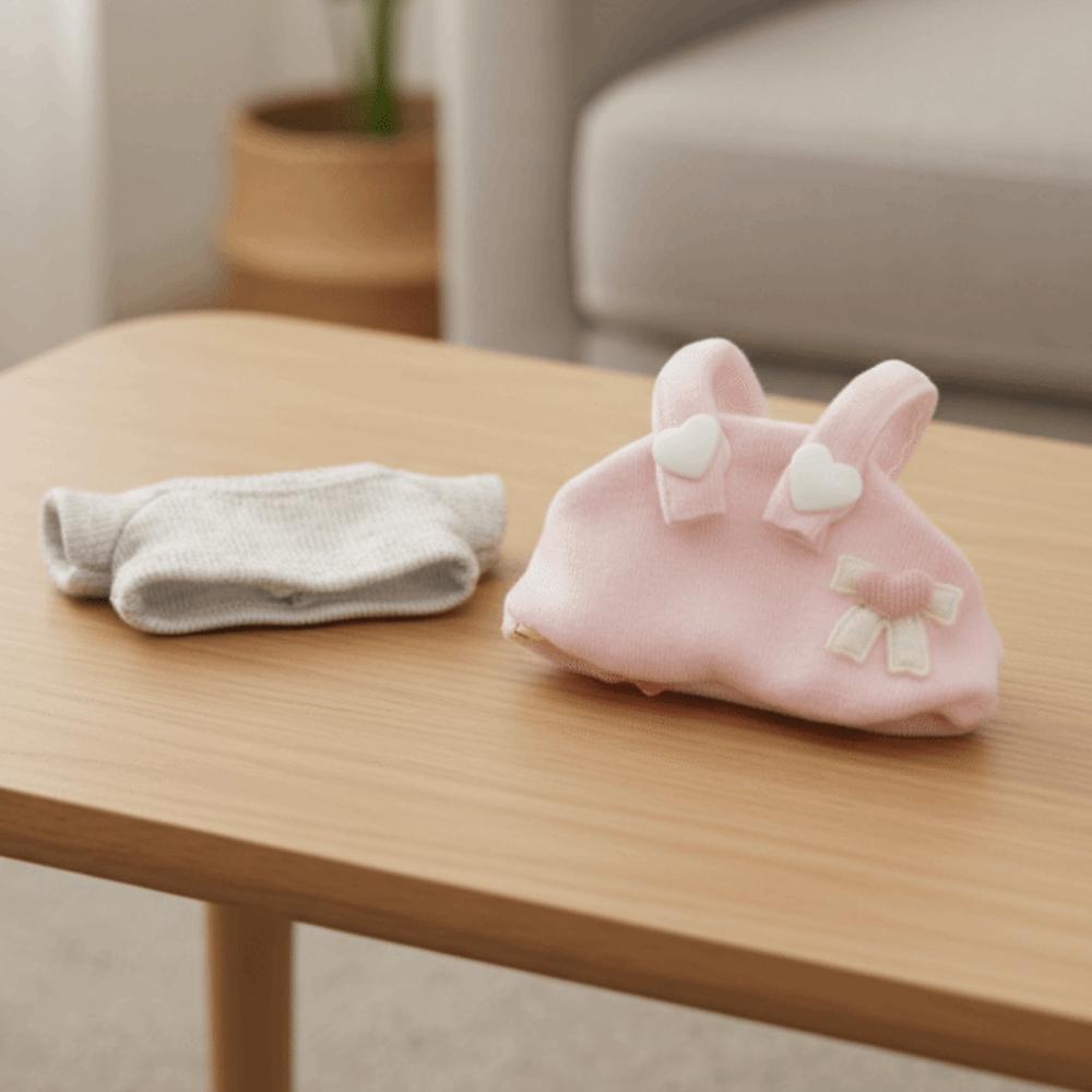 Cute Style 10cm Cotton Doll Clothes Dress-up 10cm Doll Clothes Cotton Doll's Clothes Set  Kids Gift