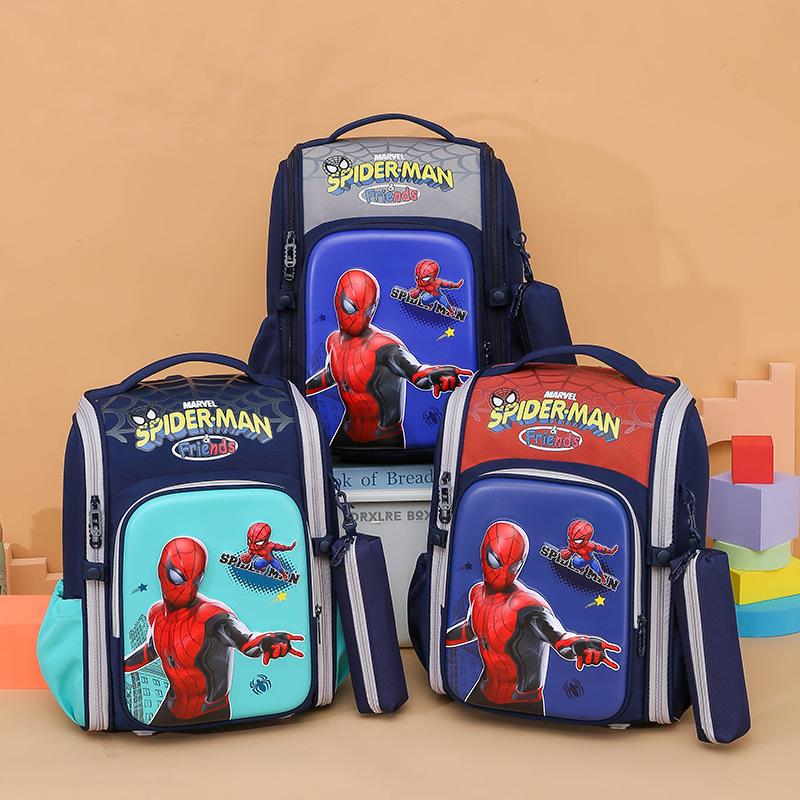 New Schoolbag, Primary School Boys and Girls Cartoon Cute Backpack, Ultra-lightweight Burden Reduction Spine Protection Children's Backpack